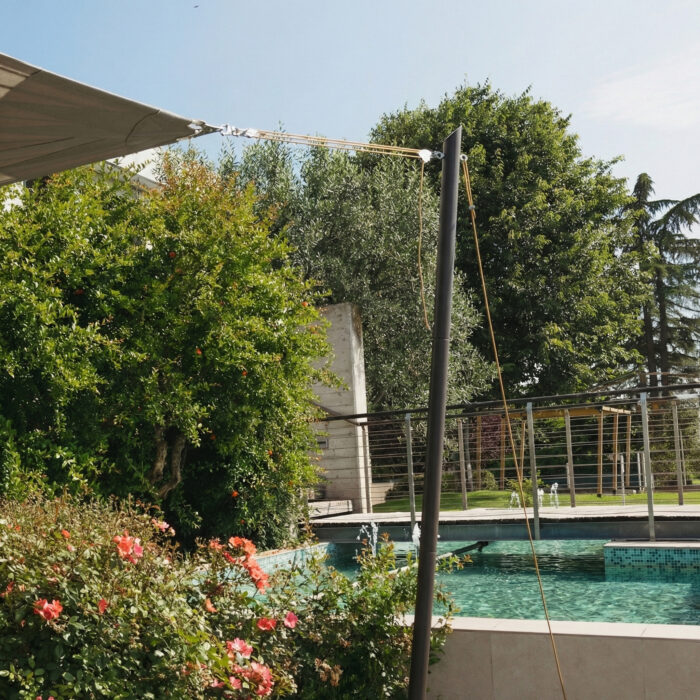 EZ mast vysokopevnostný oceľový stĺp s 5 upevňovacími bodmi – Obrázok 6