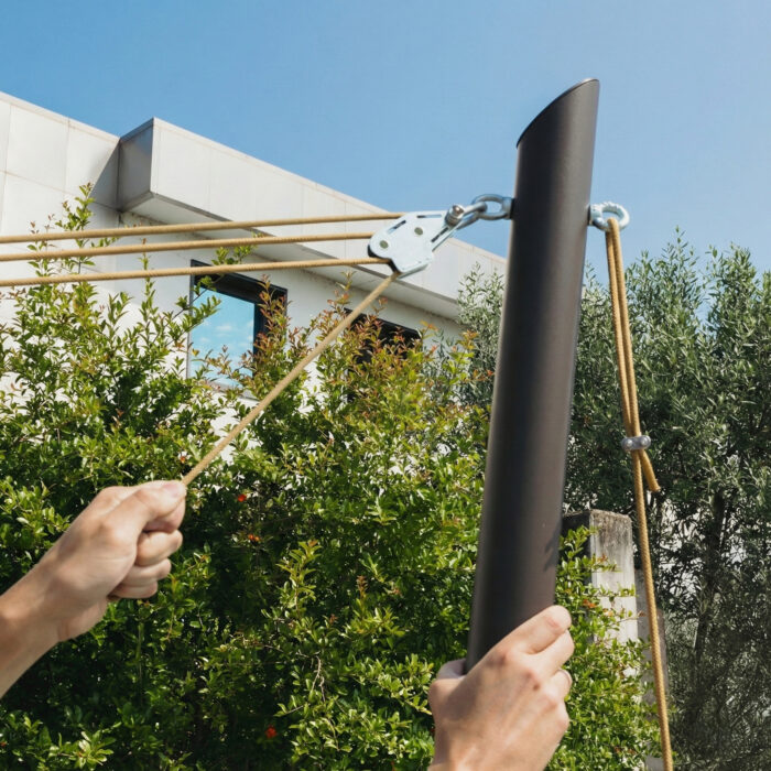 EZ mast vysokopevnostný oceľový stĺp s 5 upevňovacími bodmi – Obrázok 5