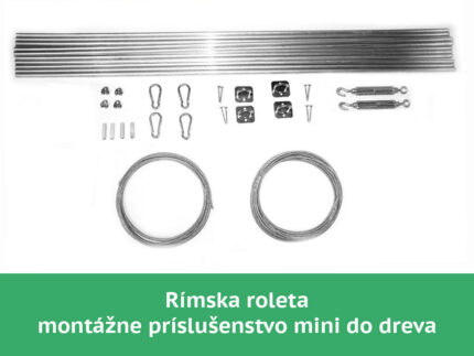 Montážny set pre rímsku roletu