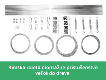 Montážny set pre rímsku roletu