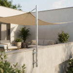 EZ mast vysokopevnostný oceľový stĺp s 5 upevňovacími bodmi – Obrázok 10