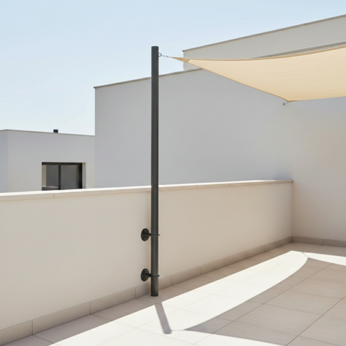 EZ mast vysokopevnostný oceľový stĺp s 5 upevňovacími bodmi – Obrázok 14