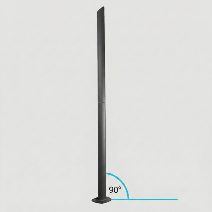 Ulisse robustný oceľový stĺp s eliptickým dizajnom – Obrázok 37