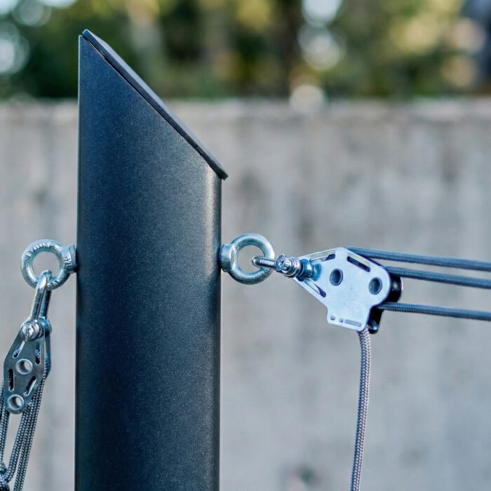 Ulisse robustný oceľový stĺp s eliptickým dizajnom – Obrázok 36