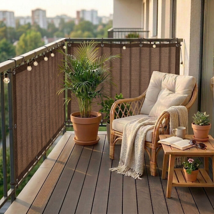 Balkónová zástena na mieru HDPE – Obrázok 8