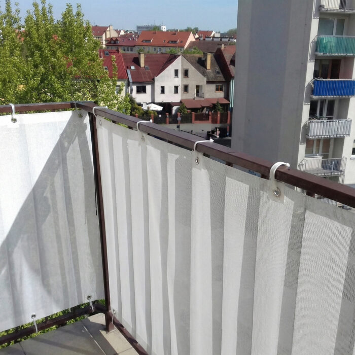Balkónová zástena na mieru Polyesterová – Obrázok 4