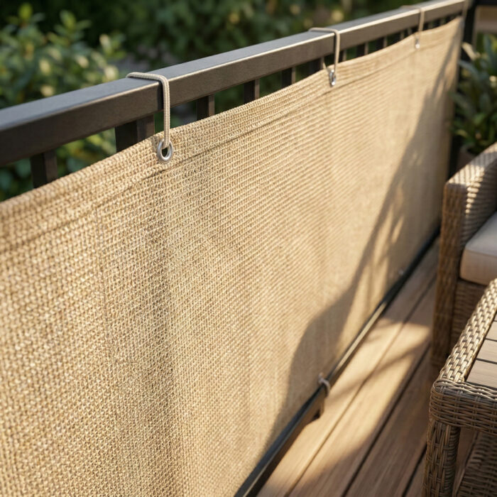 Balkónová zástena na mieru HDPE – Obrázok 3