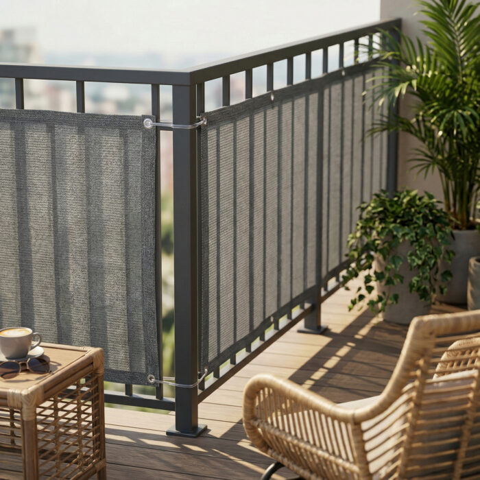 Balkónová zástena na mieru HDPE – Obrázok 14