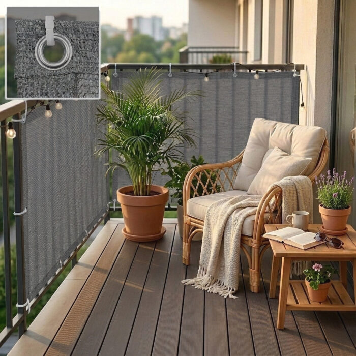 Balkónová zástena na mieru HDPE – Obrázok 7