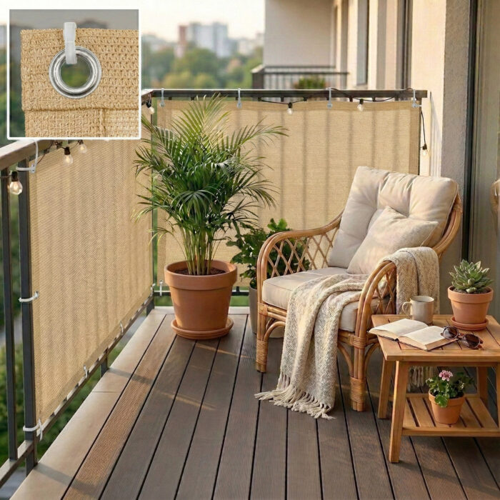 Balkónová zástena na mieru HDPE – Obrázok 6