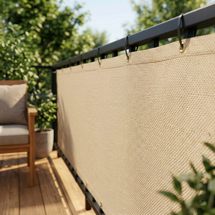 Balkónová zástena na mieru HDPE – Obrázok 9