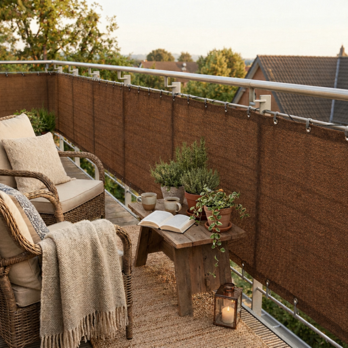 Balkónová zástena na mieru HDPE – Obrázok 12