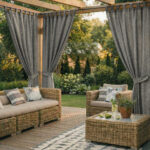 Prémiové vonkajšie závesy na mieru - Melange Outdoor – Obrázok 18