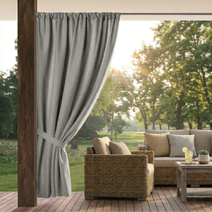 Prémiové vonkajšie závesy na mieru - Melange Outdoor – Obrázok 17