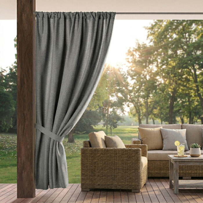 Prémiové vonkajšie závesy na mieru - Melange Outdoor – Obrázok 15