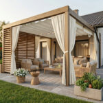 Prémiové vonkajšie závesy na mieru - Melange Outdoor – Obrázok 6